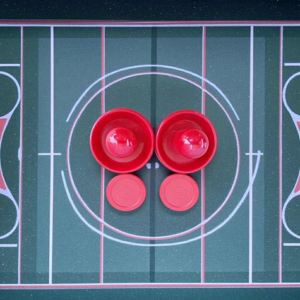 AIRMAX Air Hockey Table Accessories Set - 2 Pushers and 2 Pucks, Smooth Glide, Durable ABS Construction