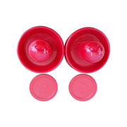 AIRMAX Air Hockey Table Accessories Set - 2 Pushers and 2 Pucks, Smooth Glide, Durable ABS Construction