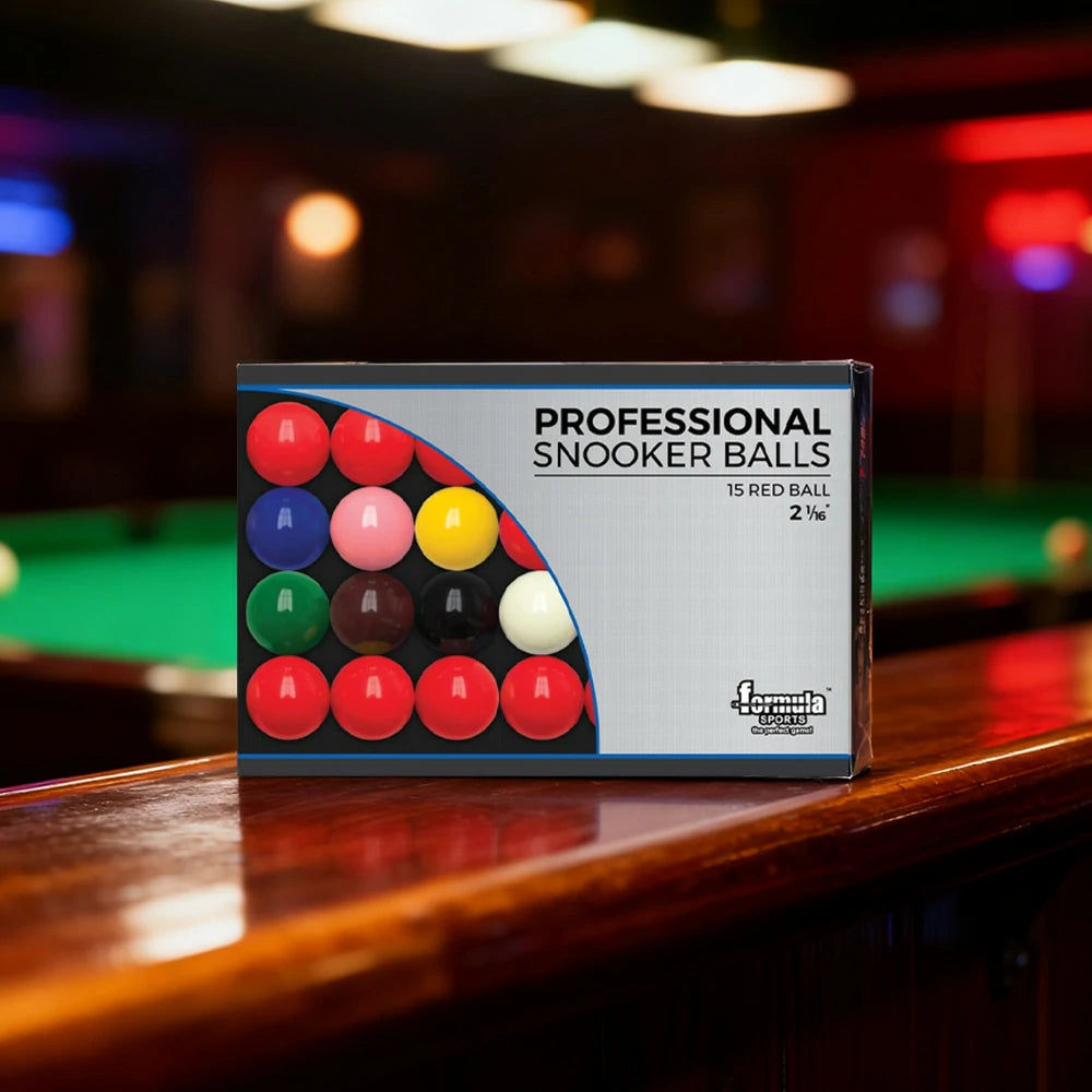 ARIX Professional Snooker Ball Set, Precision Resin Balls in Hard Case