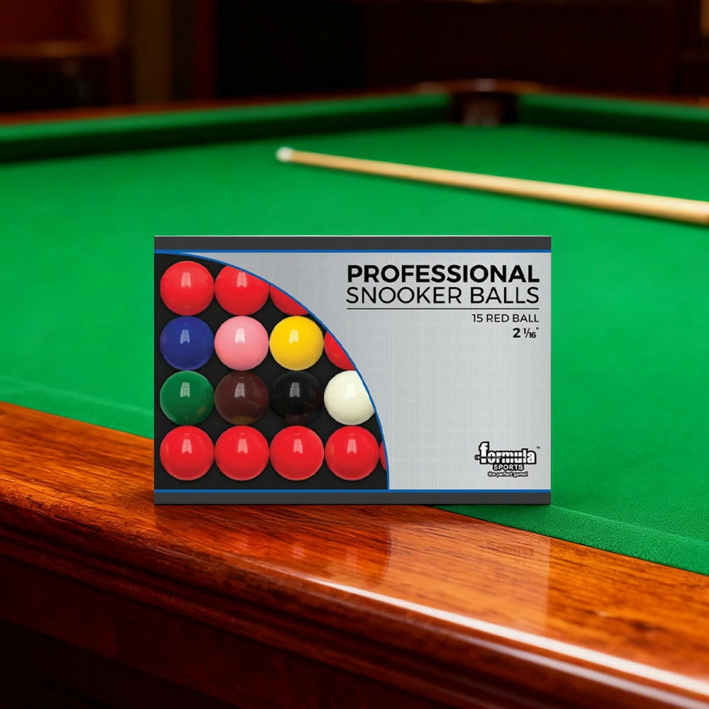 ARIX Professional Snooker Ball Set, Precision Resin Balls in Hard Case