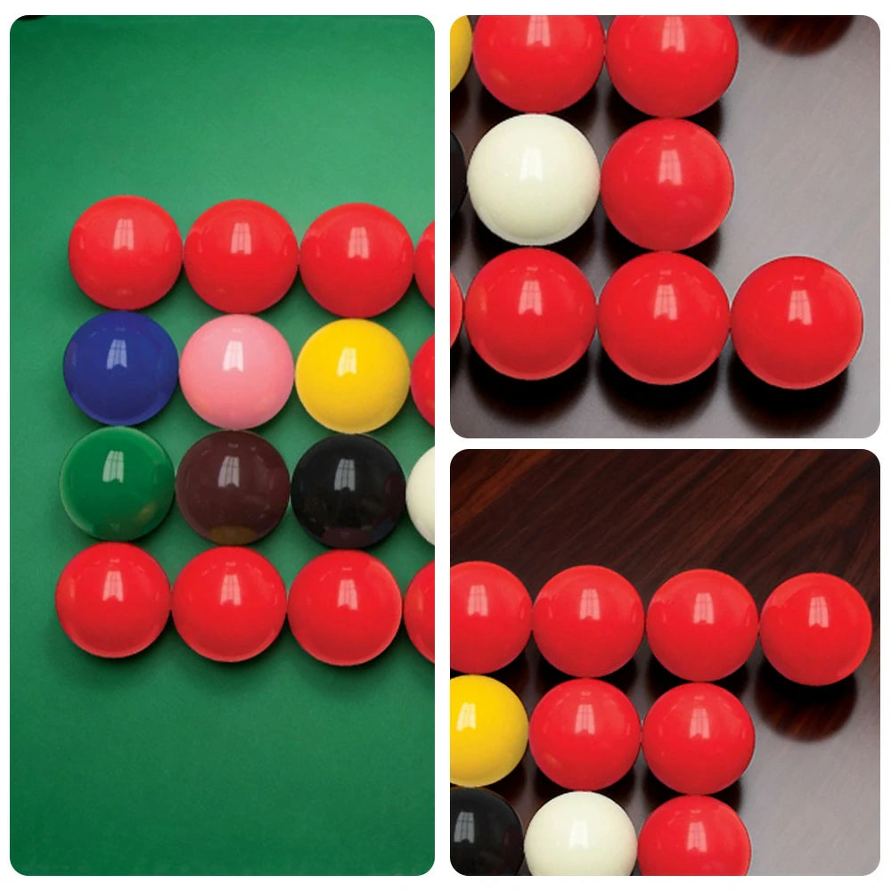 ARIX Professional Snooker Ball Set, Precision Resin Balls in Hard Case
