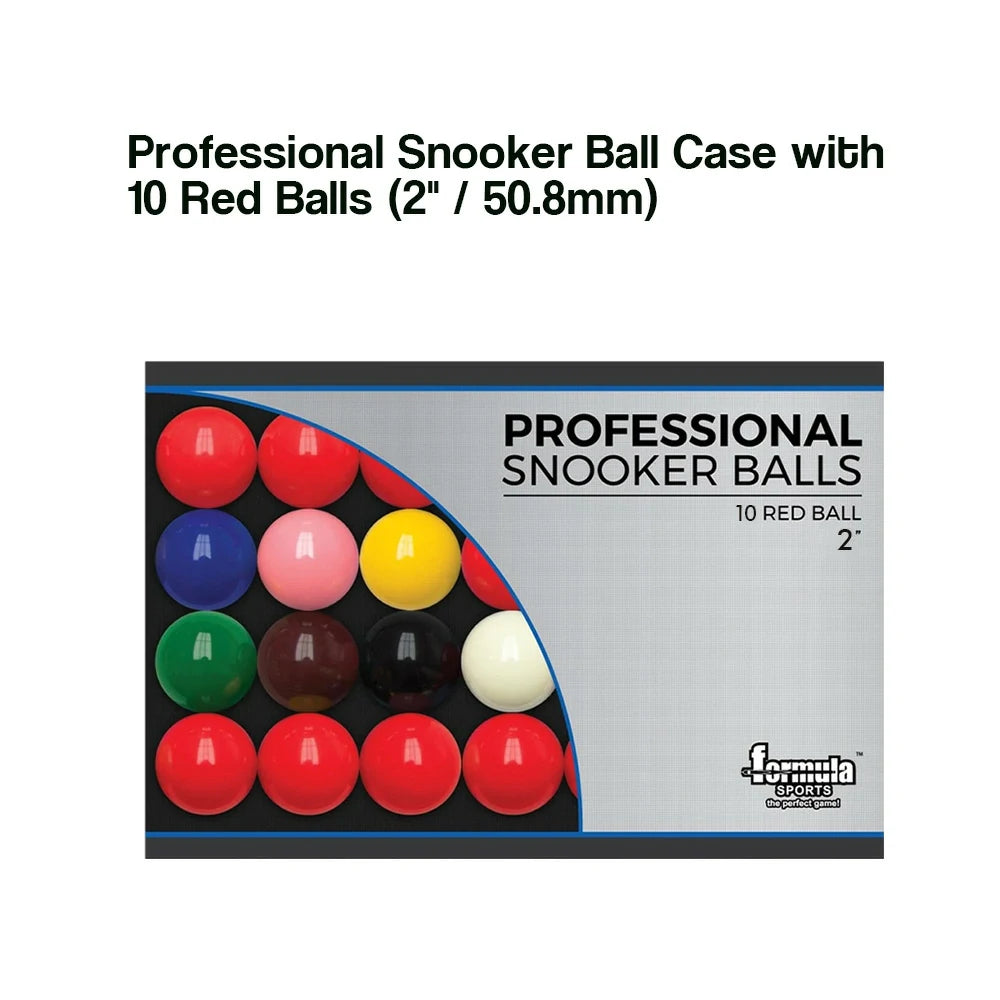 ARIX Professional Snooker Ball Set, Precision Resin Balls in Hard Case