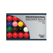ARIX Professional Snooker Ball Set, Precision Resin Balls in Hard Case
