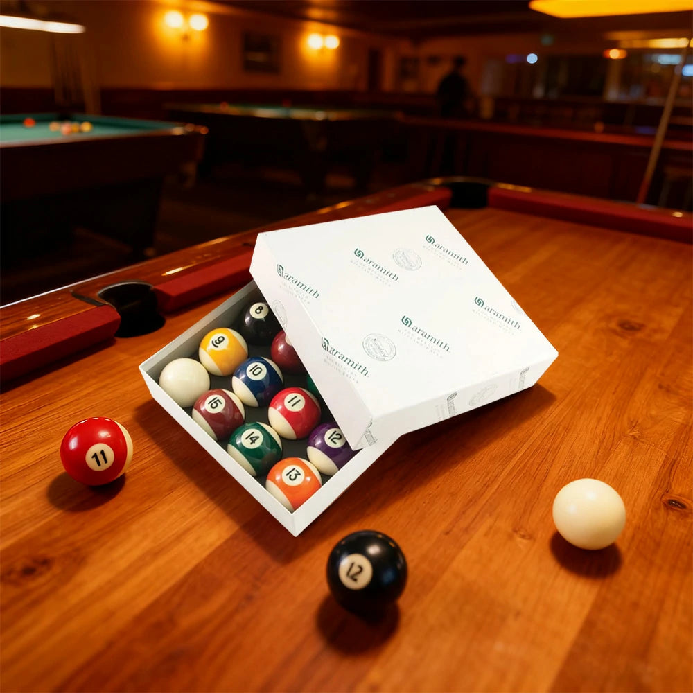ARIX Aramith Standard Pool Balls Set, Precision Phenolic Resin Balls - 2"/2 1/4" Size Options