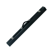 ARIX 2-Piece Cue Case 32", Hard Shell with Soft Padded Lining, Metal Clasps and Carry Handle - Black