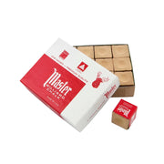 ARIX Master 12-Pack Billiard Cue Chalk, Premium Texture & Consistent Grip - Gold