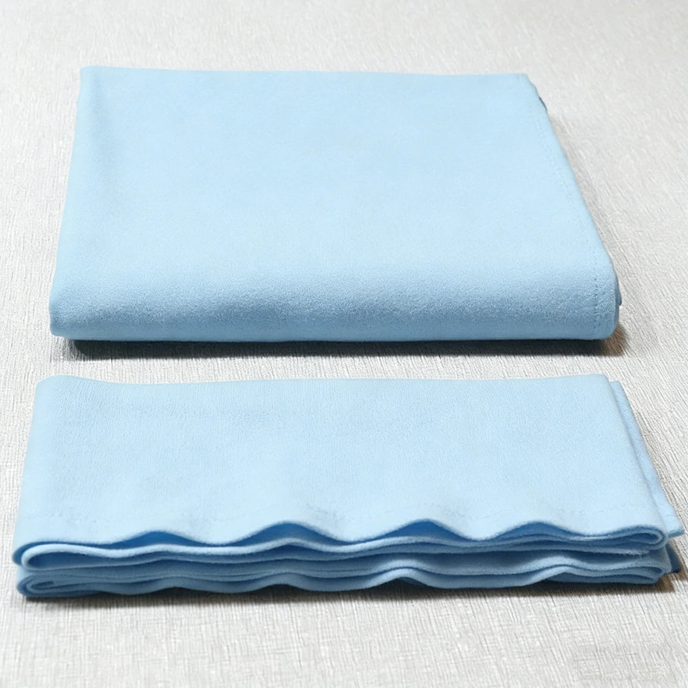 ARIX 7/8/9FT Billiard Table Cloth - High-Density Wool Blend, Anti-Pilling Durable Fabric for Smooth & Accurate Play - Baby Blue