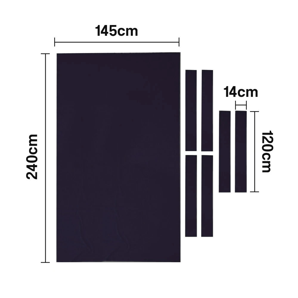 ARIX 7/8/9FT Billiard Table Cloth - High-Density Wool Blend, Anti-Pilling Durable Fabric for Smooth & Accurate Play - Burgundy