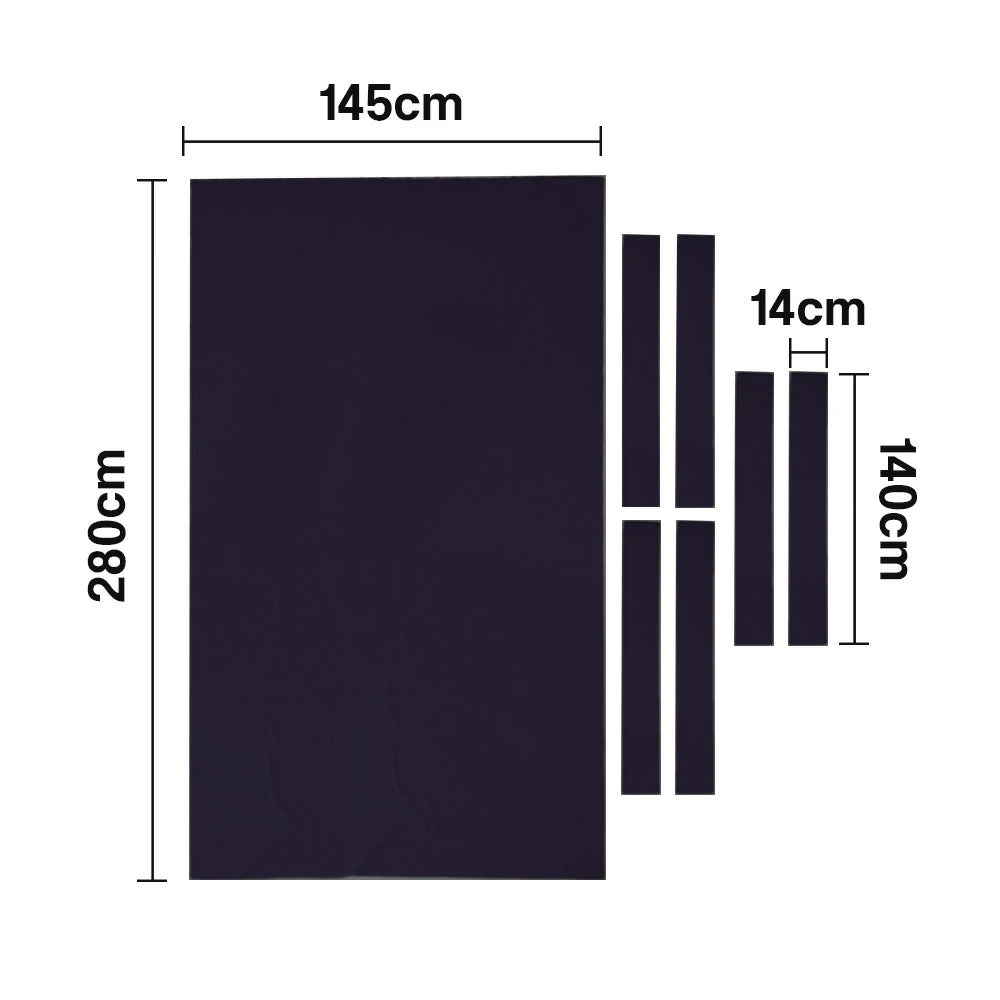 ARIX 7/8/9FT Billiard Table Cloth - High-Density Wool Blend, Anti-Pilling Durable Fabric for Smooth & Accurate Play - Burgundy