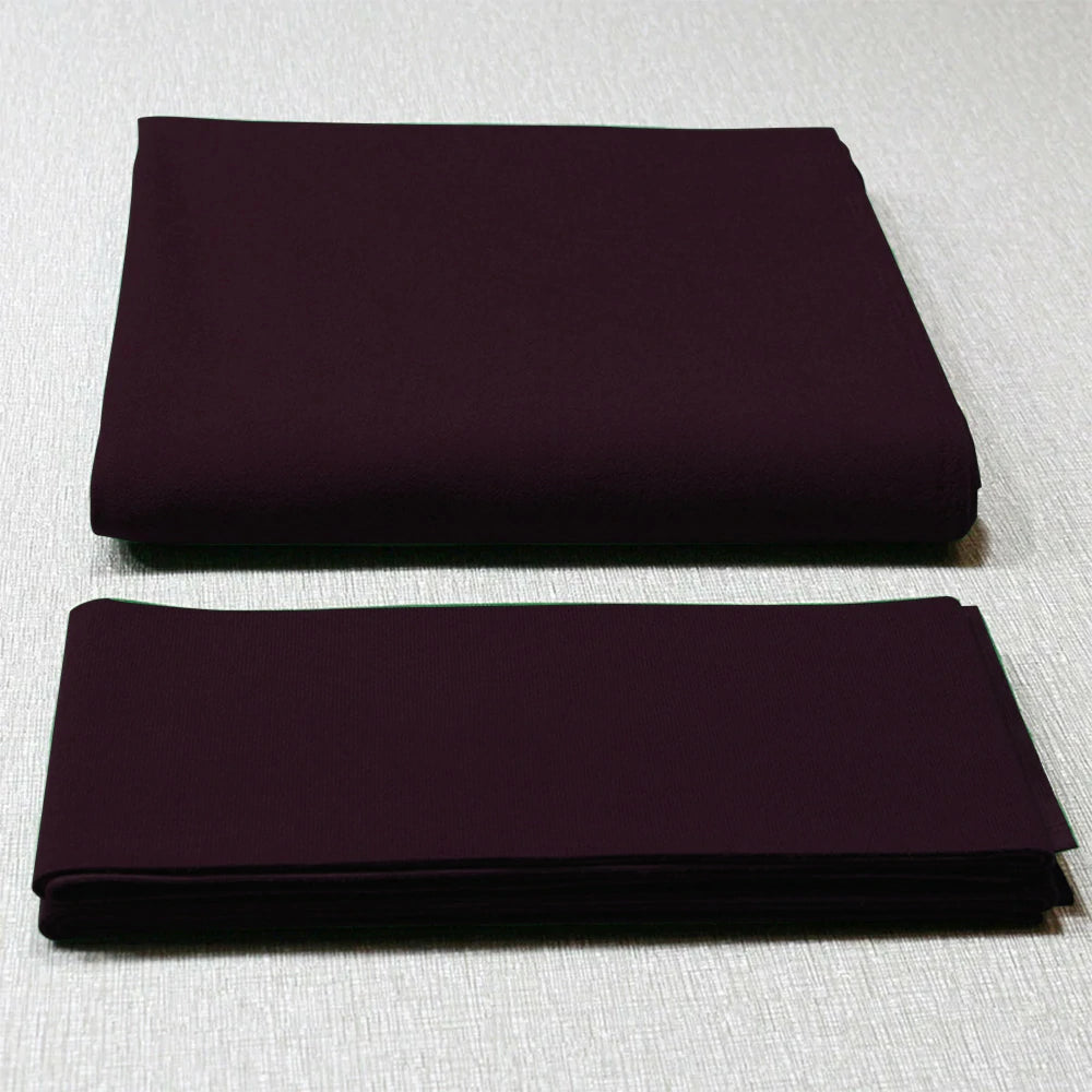 ARIX 7/8/9FT Billiard Table Cloth - High-Density Wool Blend, Anti-Pilling Durable Fabric for Smooth & Accurate Play - Brick Red