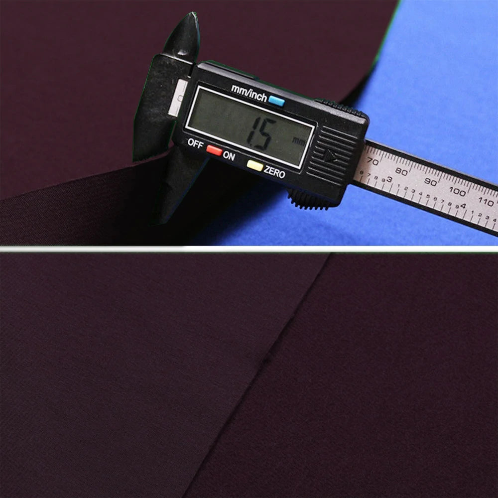 ARIX 7/8/9FT Billiard Table Cloth - High-Density Wool Blend, Anti-Pilling Durable Fabric for Smooth & Accurate Play - Brick Red