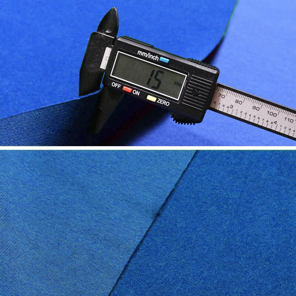 ARIX 7/8/9FT Billiard Table Cloth - High-Density Wool Blend, Anti-Pilling Durable Fabric for Smooth & Accurate Play - Blue