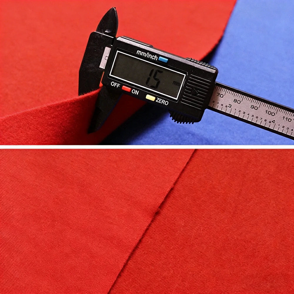 ARIX 7/8/9FT Billiard Table Cloth - High-Density Wool Blend, Anti-Pilling Durable Fabric for Smooth & Accurate Play - Bright Red