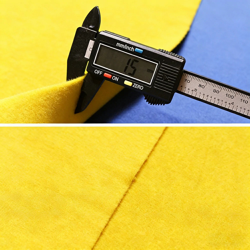 ARIX 7/8/9FT Billiard Table Cloth - High-Density Wool Blend, Anti-Pilling Durable Fabric for Smooth & Accurate Play - Bright Yellow