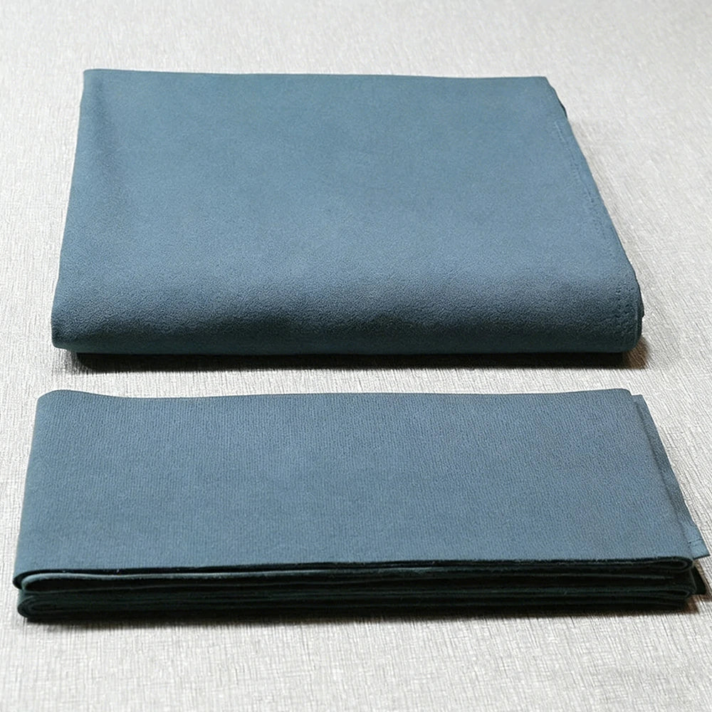 ARIX 7/8/9FT Billiard Table Cloth - High-Density Wool Blend, Anti-Pilling Durable Fabric for Smooth & Accurate Play - Blue Grey