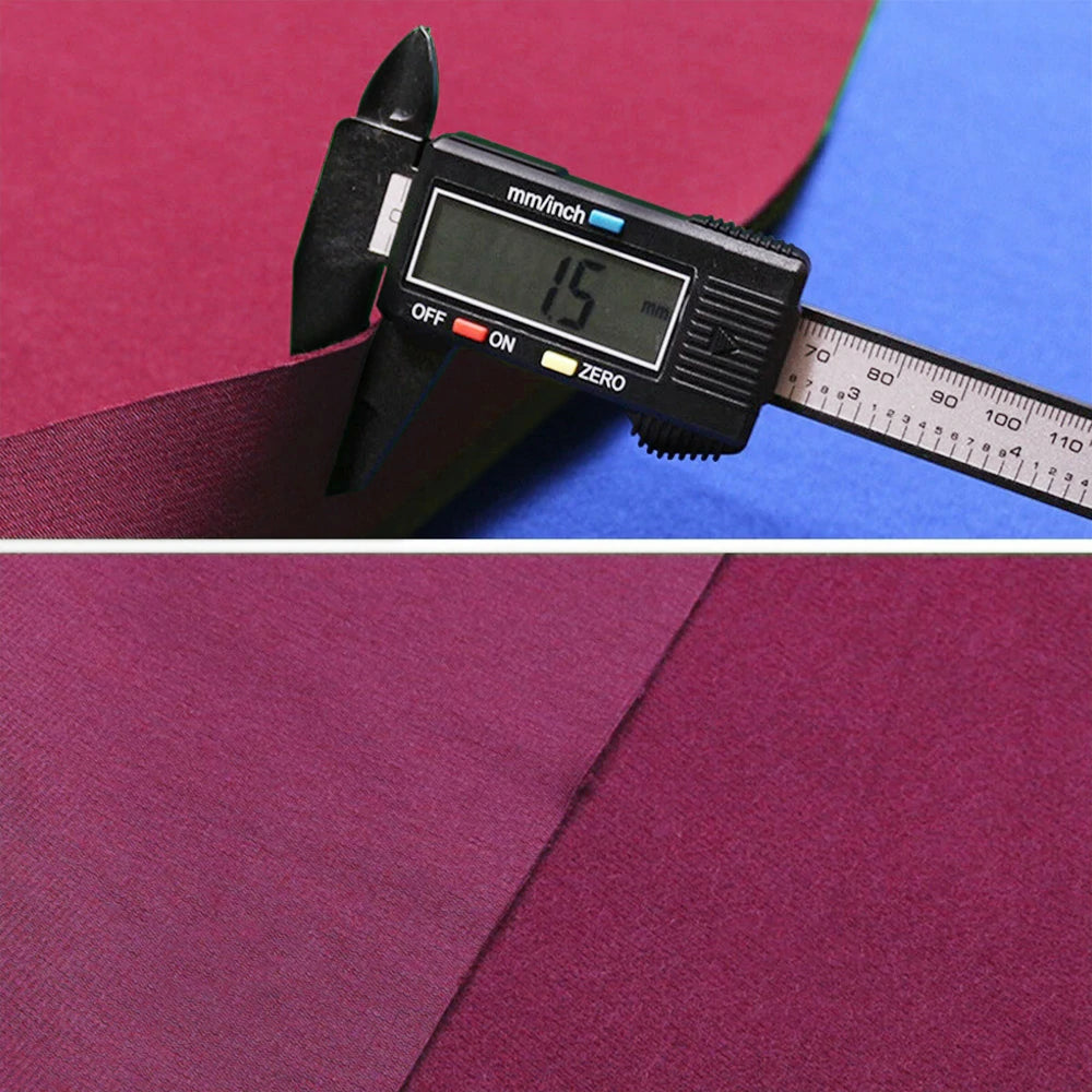 ARIX 7/8/9FT Billiard Table Cloth - High-Density Wool Blend, Anti-Pilling Durable Fabric for Smooth & Accurate Play - Crimson