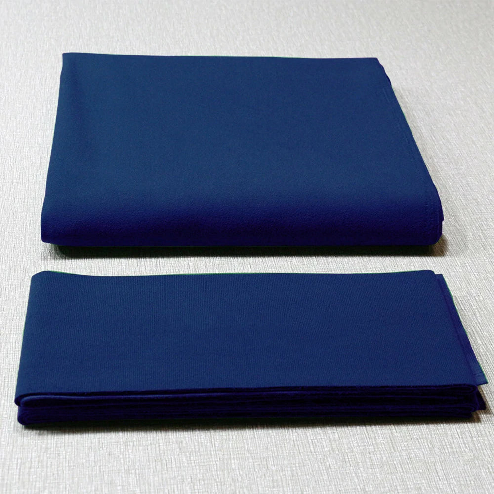 ARIX 7/8/9FT Billiard Table Cloth - High-Density Wool Blend, Anti-Pilling Durable Fabric for Smooth & Accurate Play - Deep Blue