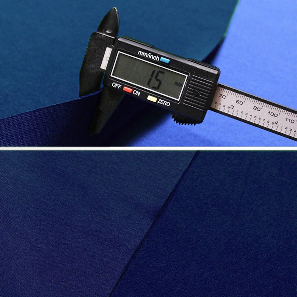 ARIX 7/8/9FT Billiard Table Cloth - High-Density Wool Blend, Anti-Pilling Durable Fabric for Smooth & Accurate Play - Deep Blue