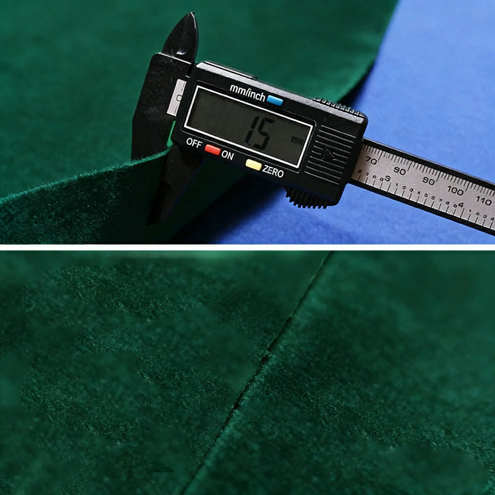 ARIX 7/8/9FT Billiard Table Cloth - High-Density Wool Blend, Anti-Pilling Durable Fabric for Smooth & Accurate Play - Deep Green