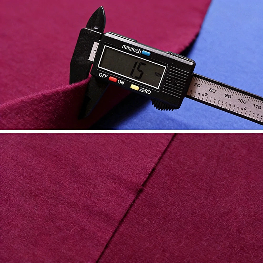 ARIX 7/8/9FT Billiard Table Cloth - High-Density Wool Blend, Anti-Pilling Durable Fabric for Smooth & Accurate Play - Deep Rose