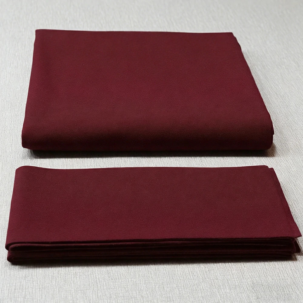 ARIX 7/8/9FT Billiard Table Cloth - High-Density Wool Blend, Anti-Pilling Durable Fabric for Smooth & Accurate Play - Deep Burgundy