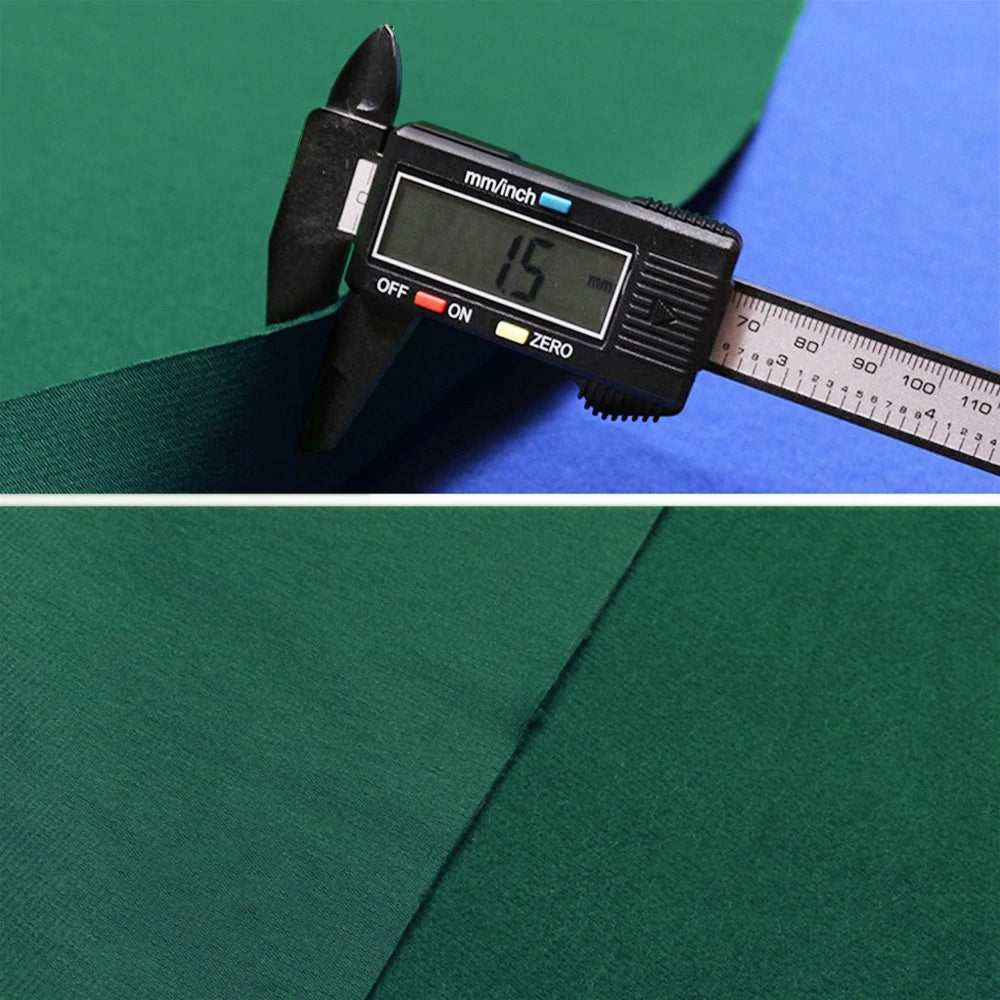 ARIX 7/8/9FT Billiard Table Cloth - High-Density Wool Blend, Anti-Pilling Durable Fabric for Smooth & Accurate Play - Emerald Green
