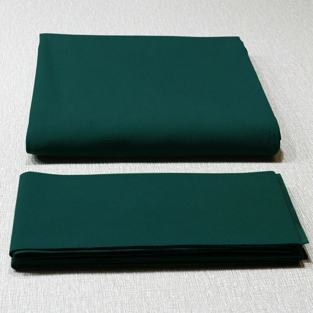 ARIX 7/8/9FT Billiard Table Cloth - High-Density Wool Blend, Anti-Pilling Durable Fabric for Smooth & Accurate Play - Forest Green