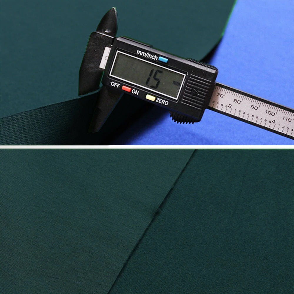 ARIX 7/8/9FT Billiard Table Cloth - High-Density Wool Blend, Anti-Pilling Durable Fabric for Smooth & Accurate Play - Forest Green