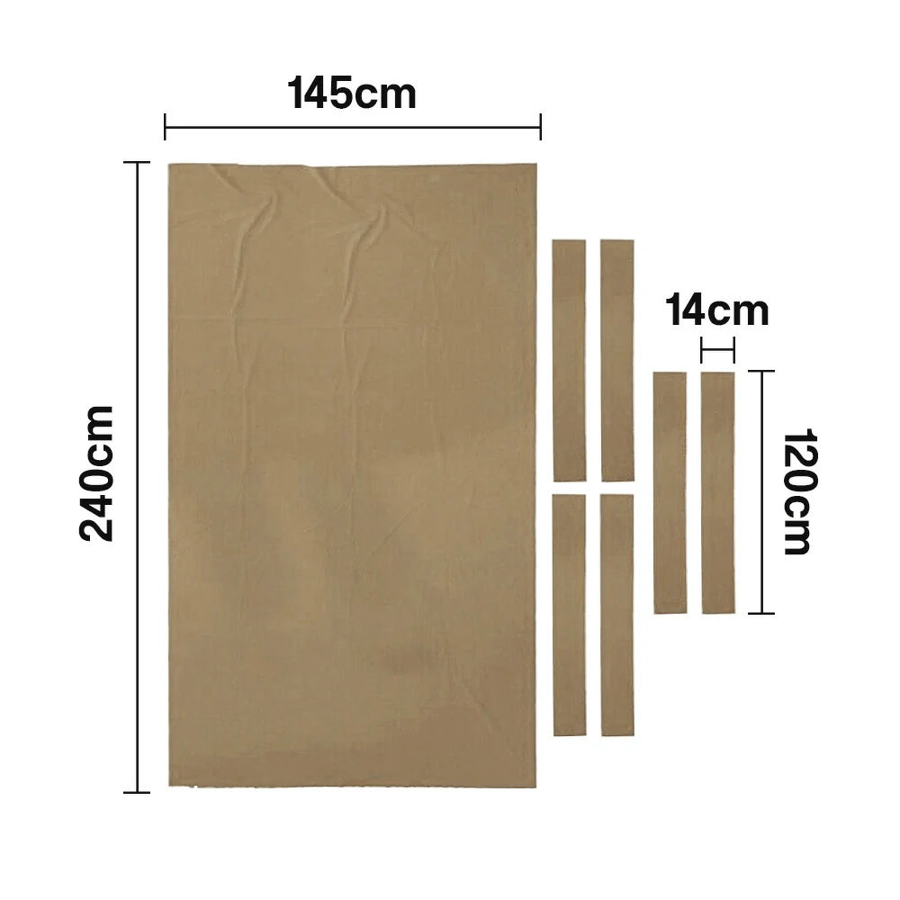 ARIX 7/8/9FT Billiard Table Cloth - High-Density Wool Blend, Anti-Pilling Durable Fabric for Smooth & Accurate Play - Golden Sand