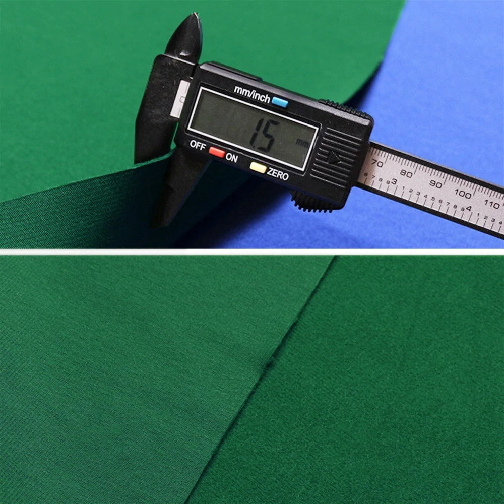 ARIX 7/8/9FT Billiard Table Cloth - High-Density Wool Blend, Anti-Pilling Durable Fabric for Smooth & Accurate Play - Grass Green