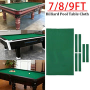 ARIX 7/8/9FT Billiard Table Cloth - High-Density Wool Blend, Anti-Pilling Durable Fabric for Smooth & Accurate Play - Grass Green