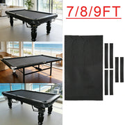 ARIX 7/8/9FT Billiard Table Cloth - High-Density Wool Blend, Anti-Pilling Durable Fabric for Smooth & Accurate Play - Heavy Dark Grey