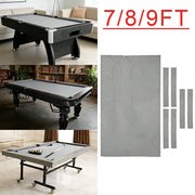 ARIX 7/8/9FT Billiard Table Cloth - High-Density Wool Blend, Anti-Pilling Durable Fabric for Smooth & Accurate Play - Heavy Light Grey