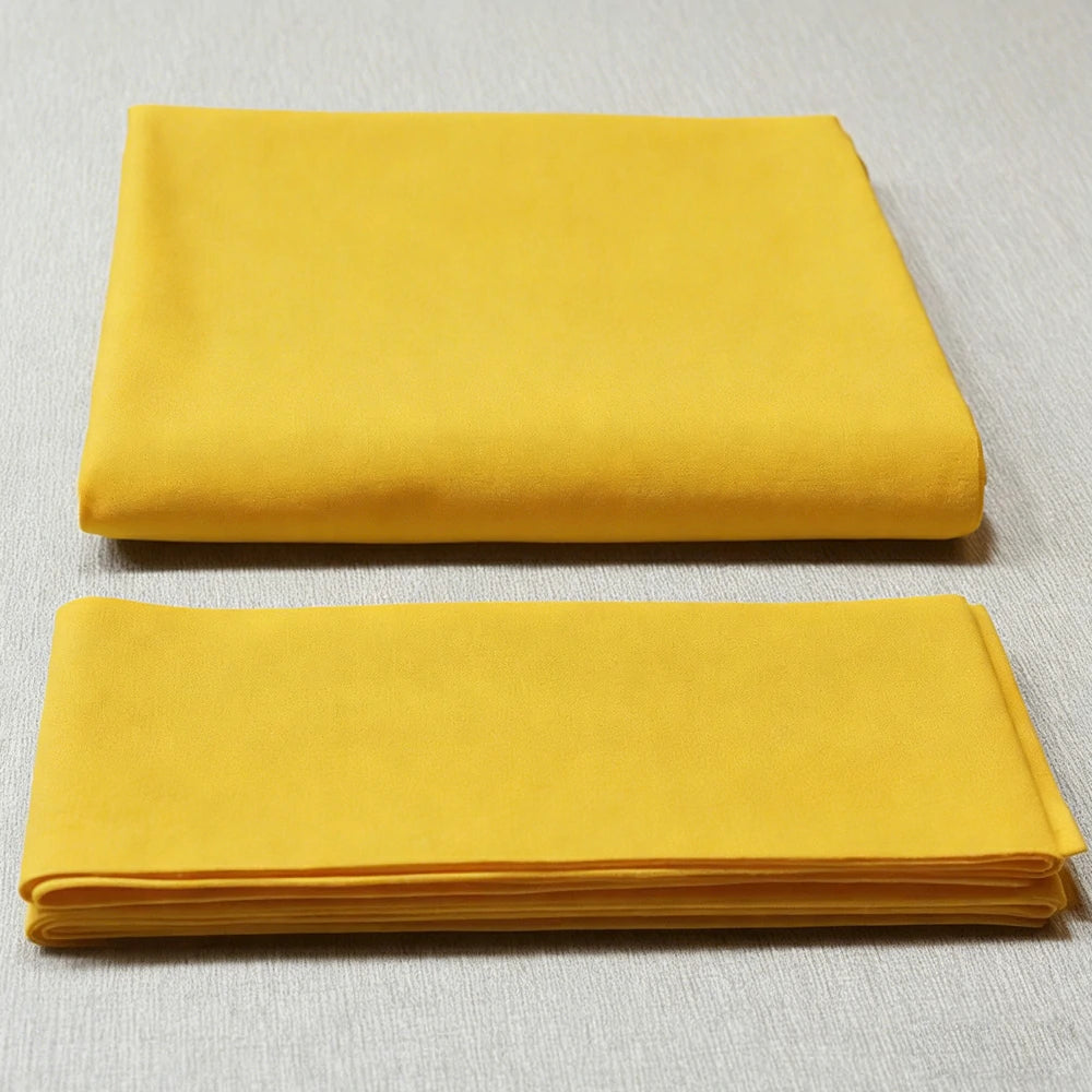 ARIX 7/8/9FT Billiard Table Cloth - High-Density Wool Blend, Anti-Pilling Durable Fabric for Smooth & Accurate Play - Honey Yellow