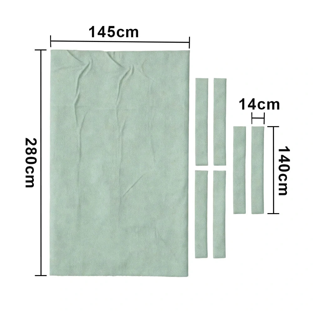 ARIX 7/8/9FT Billiard Table Cloth - High-Density Wool Blend, Anti-Pilling Durable Fabric for Smooth & Accurate Play - Jade Green