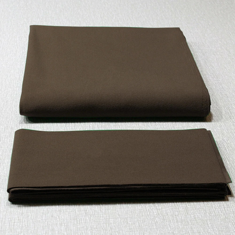 ARIX 7/8/9FT Billiard Table Cloth - High-Density Wool Blend, Anti-Pilling Durable Fabric for Smooth & Accurate Play - Khaki Brown