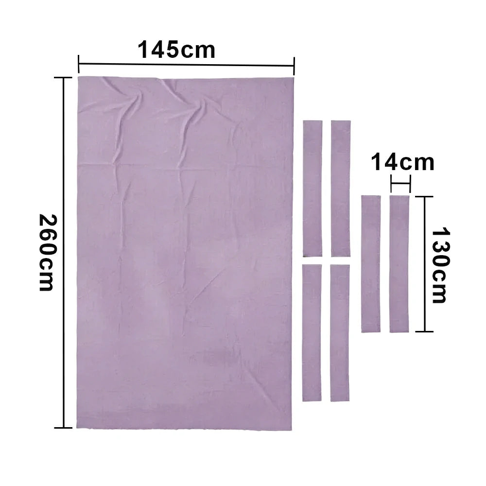 ARIX 7/8/9FT Billiard Table Cloth - High-Density Wool Blend, Anti-Pilling Durable Fabric for Smooth & Accurate Play - Lavender