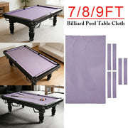 ARIX 7/8/9FT Billiard Table Cloth - High-Density Wool Blend, Anti-Pilling Durable Fabric for Smooth & Accurate Play - Light Lilac