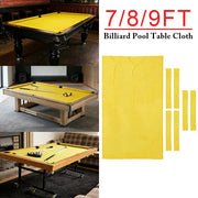ARIX 7/8/9FT Billiard Table Cloth - High-Density Wool Blend, Anti-Pilling Durable Fabric for Smooth & Accurate Play - Lemon Yellow