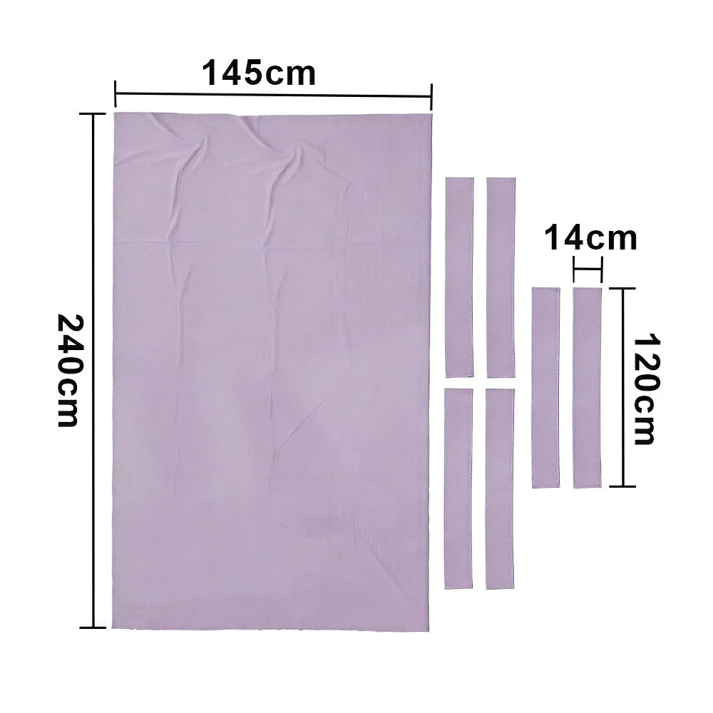 ARIX 7/8/9FT Billiard Table Cloth - High-Density Wool Blend, Anti-Pilling Durable Fabric for Smooth & Accurate Play - Light Lavender