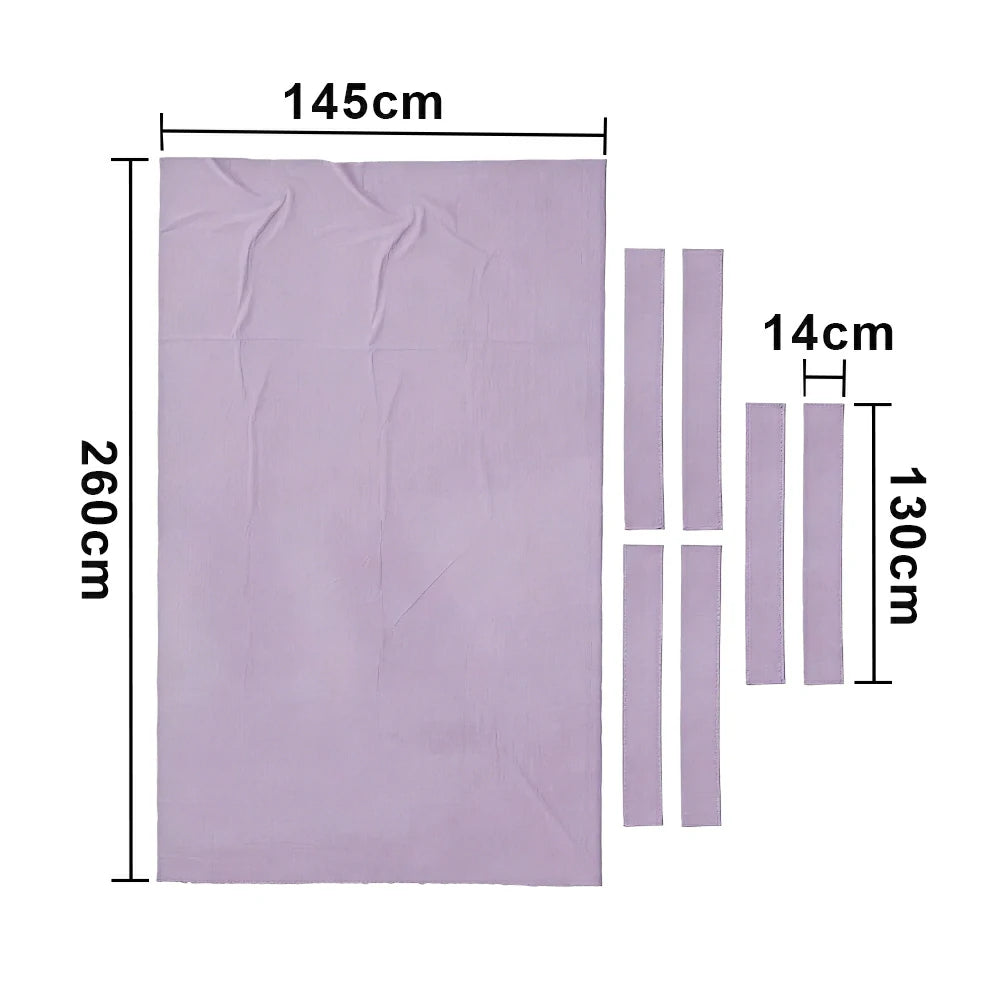 ARIX 7/8/9FT Billiard Table Cloth - High-Density Wool Blend, Anti-Pilling Durable Fabric for Smooth & Accurate Play - Light Lavender