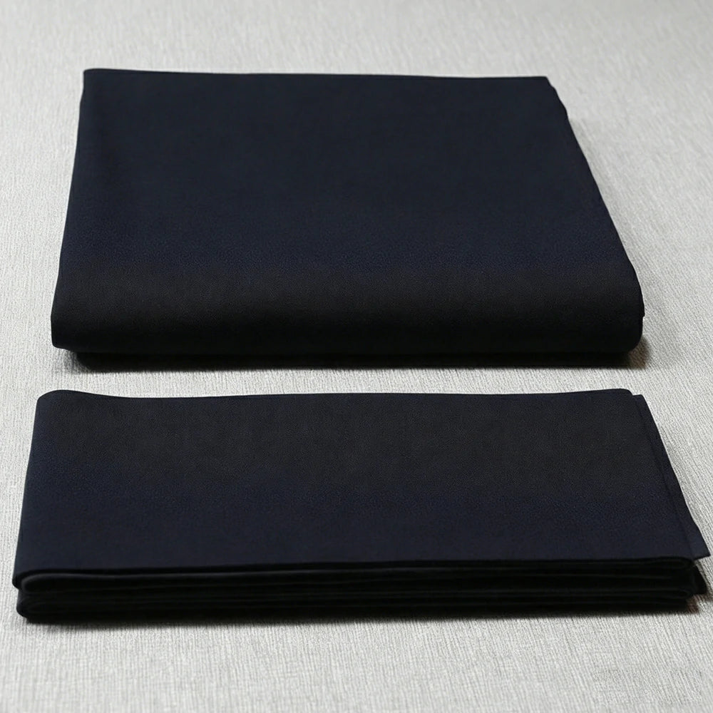 ARIX 7/8/9FT Billiard Table Cloth - High-Density Wool Blend, Anti-Pilling Durable Fabric for Smooth & Accurate Play - Matte Black