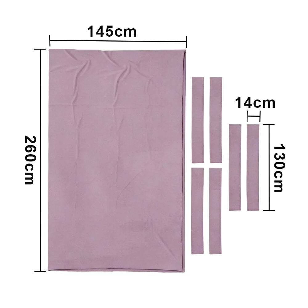 ARIX 7/8/9FT Billiard Table Cloth - High-Density Wool Blend, Anti-Pilling Durable Fabric for Smooth & Accurate Play - Mauve