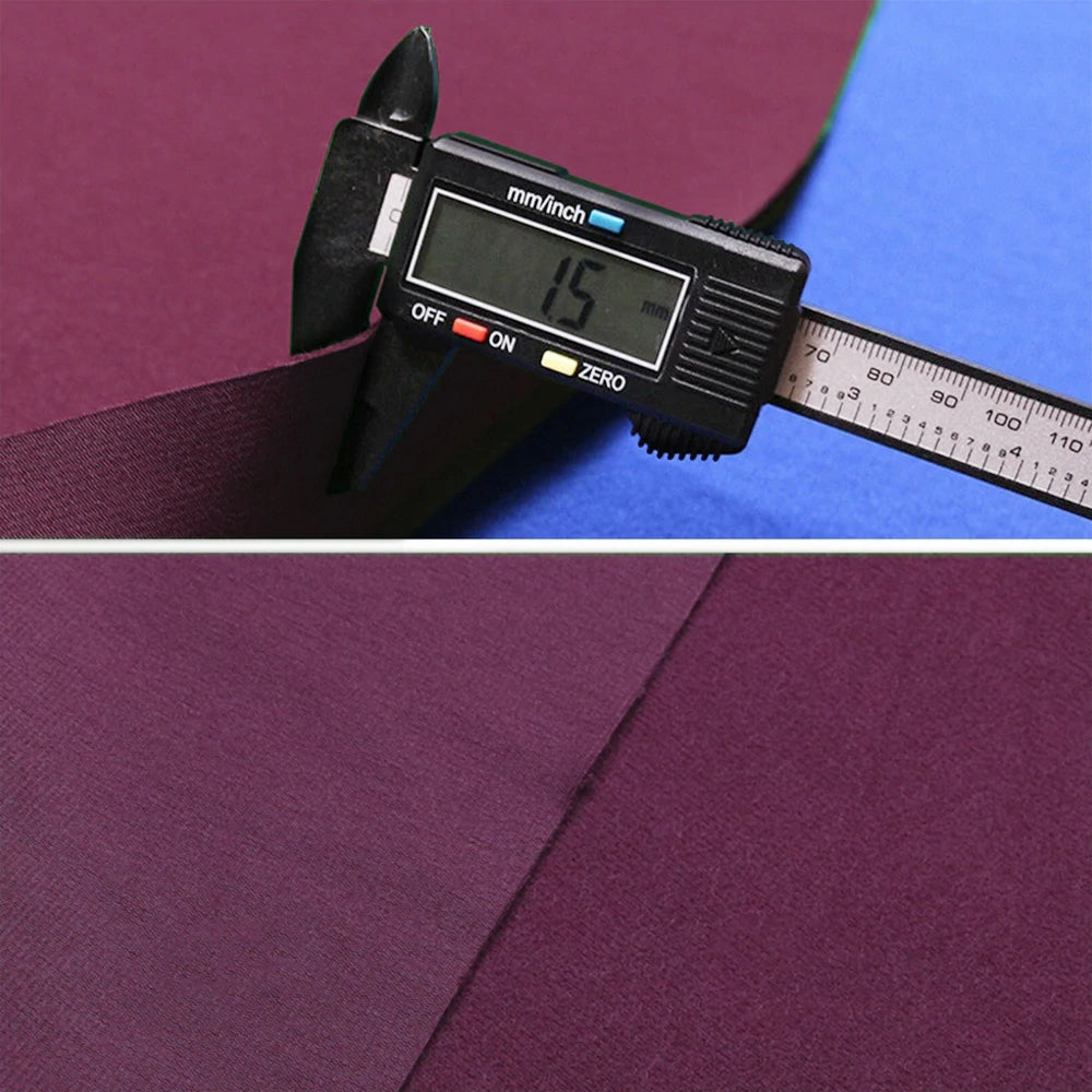 ARIX 7/8/9FT Billiard Table Cloth - High-Density Wool Blend, Anti-Pilling Durable Fabric for Smooth & Accurate Play - Maroon