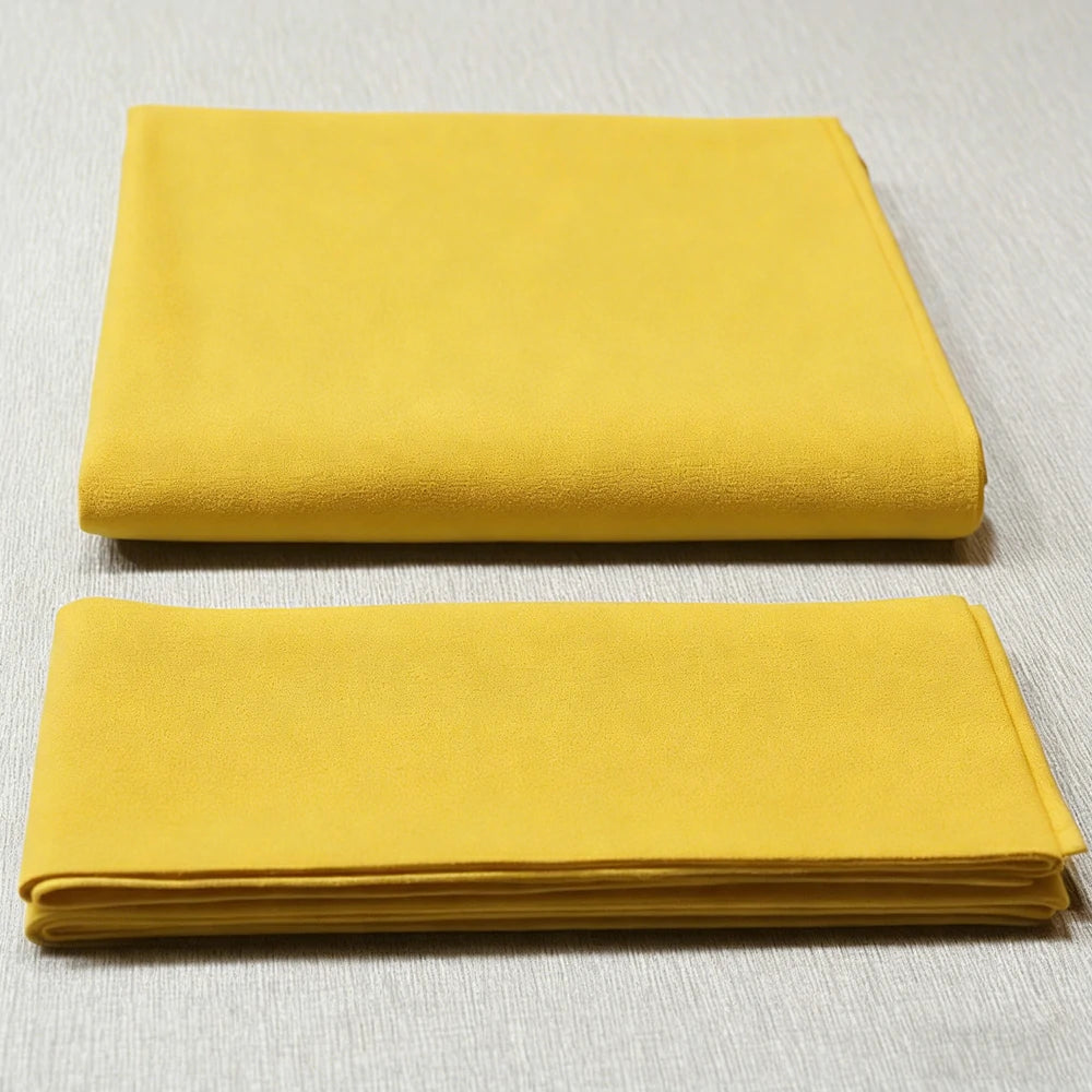 ARIX 7/8/9FT Billiard Table Cloth - High-Density Wool Blend, Anti-Pilling Durable Fabric for Smooth & Accurate Play - Mustard Gold