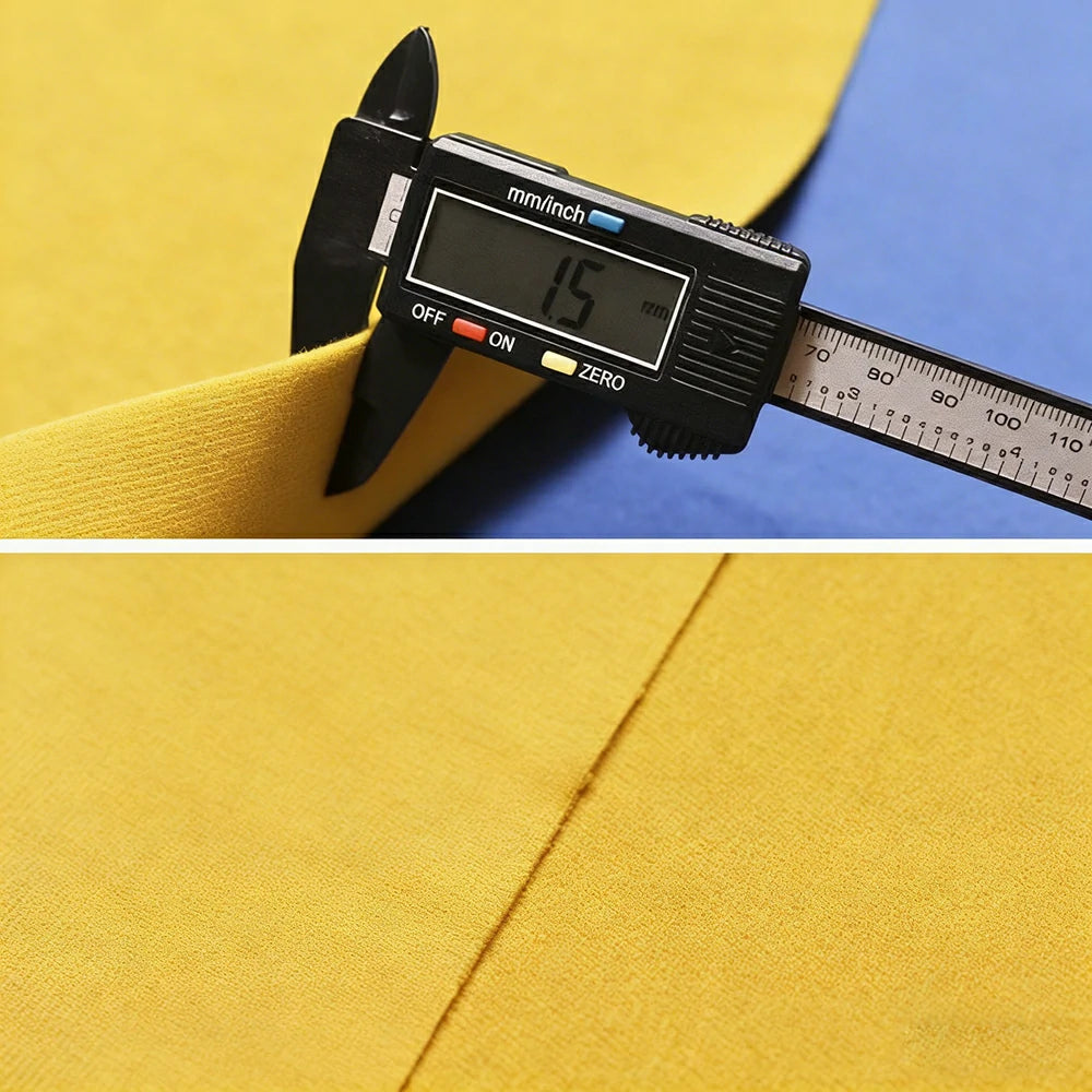 ARIX 7/8/9FT Billiard Table Cloth - High-Density Wool Blend, Anti-Pilling Durable Fabric for Smooth & Accurate Play - Mustard Gold