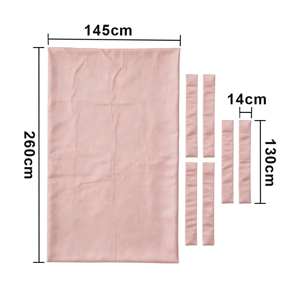 ARIX 7/8/9FT Billiard Table Cloth - High-Density Wool Blend, Anti-Pilling Durable Fabric for Smooth & Accurate Play - Nude Peach