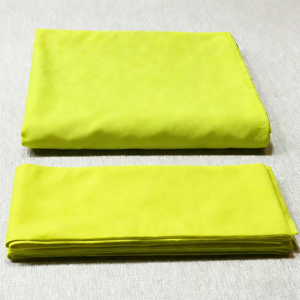 ARIX 7/8/9FT Billiard Table Cloth - High-Density Wool Blend, Anti-Pilling Durable Fabric for Smooth & Accurate Play - Neon Yellow