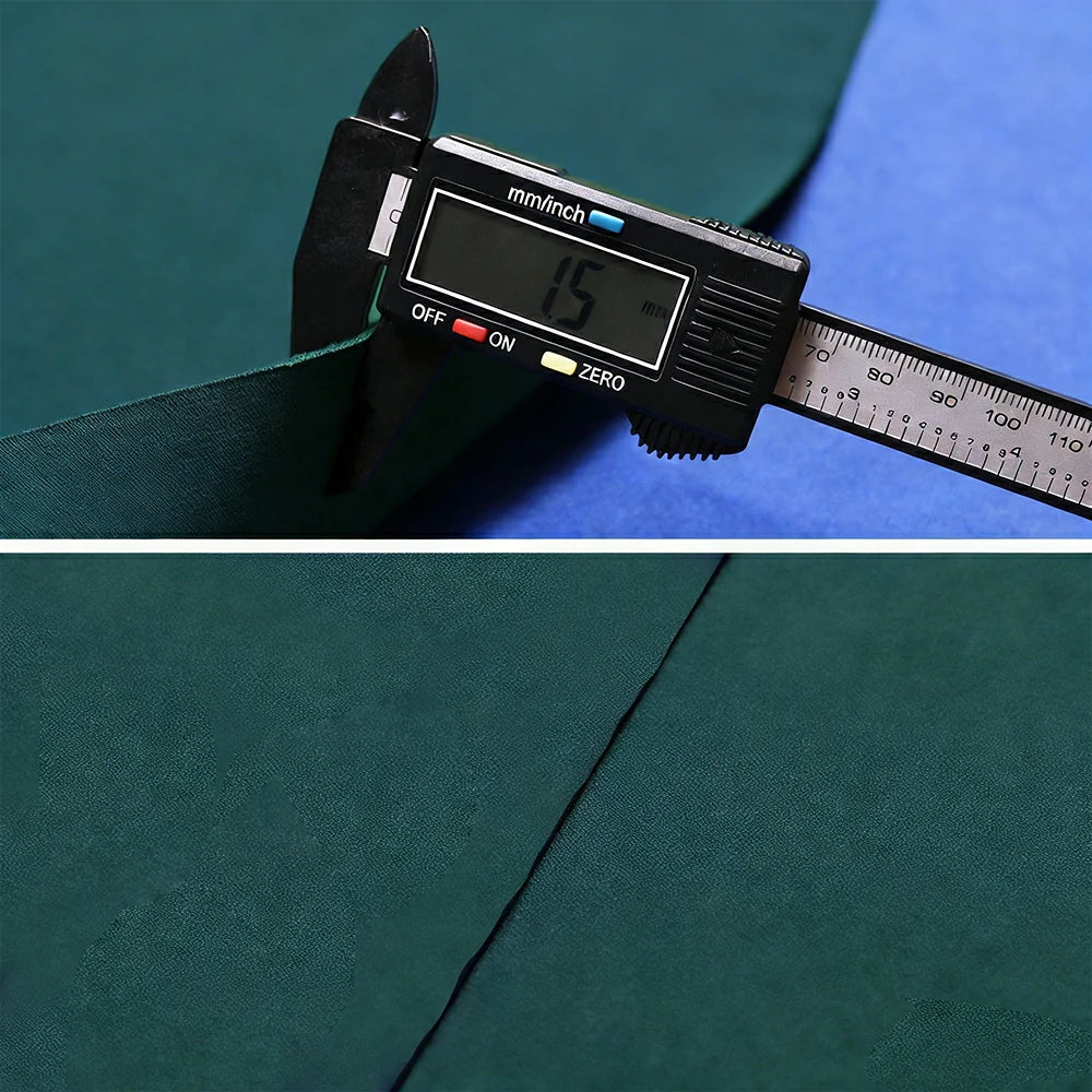 ARIX 7/8/9FT Billiard Table Cloth - High-Density Wool Blend, Anti-Pilling Durable Fabric for Smooth & Accurate Play - Navy Green