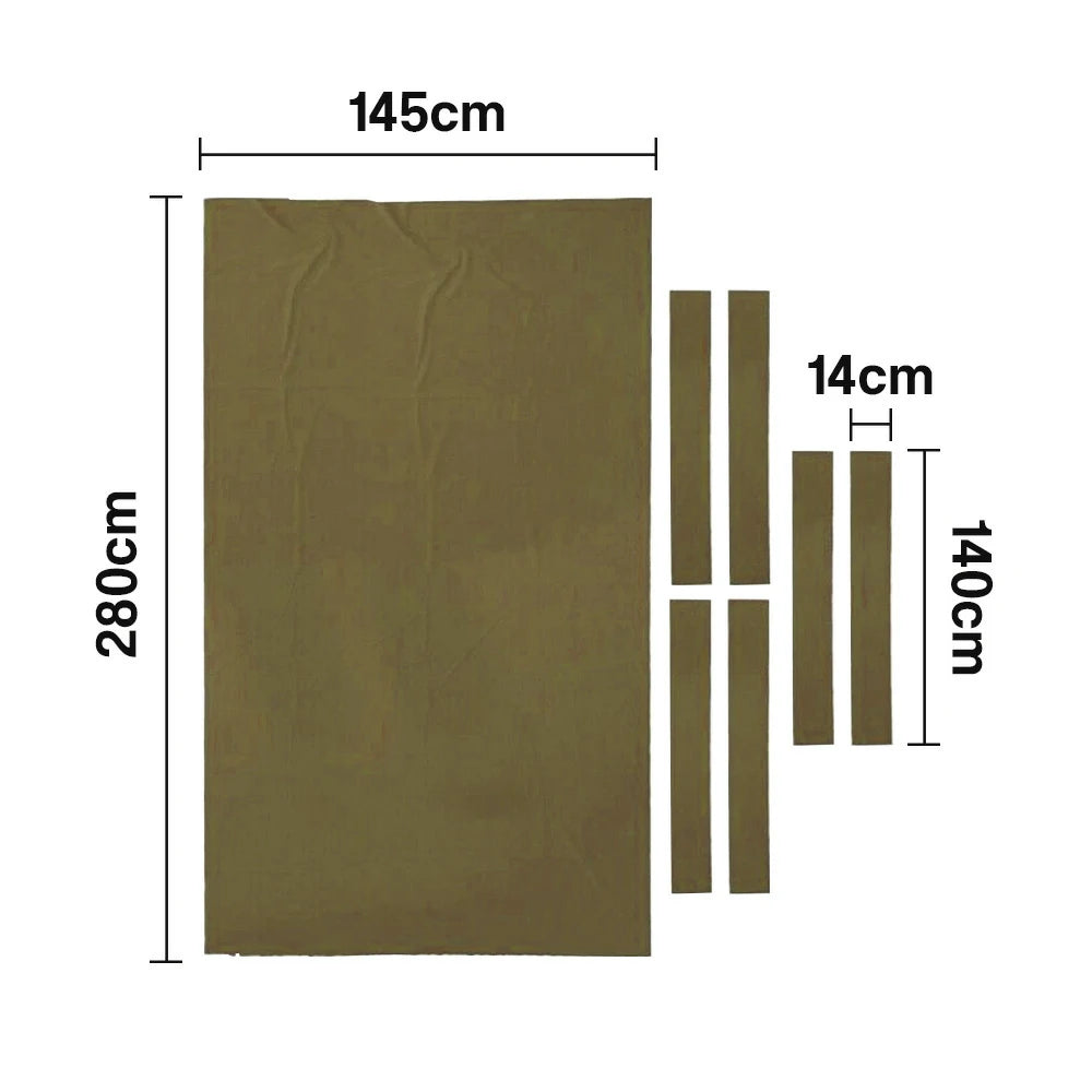 ARIX 7/8/9FT Billiard Table Cloth - High-Density Wool Blend, Anti-Pilling Durable Fabric for Smooth & Accurate Play - Olive Brown